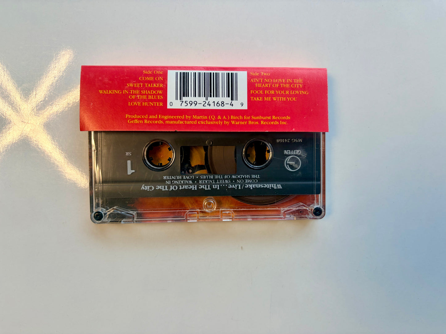 Whitesnake, Live...In The Heart of the City