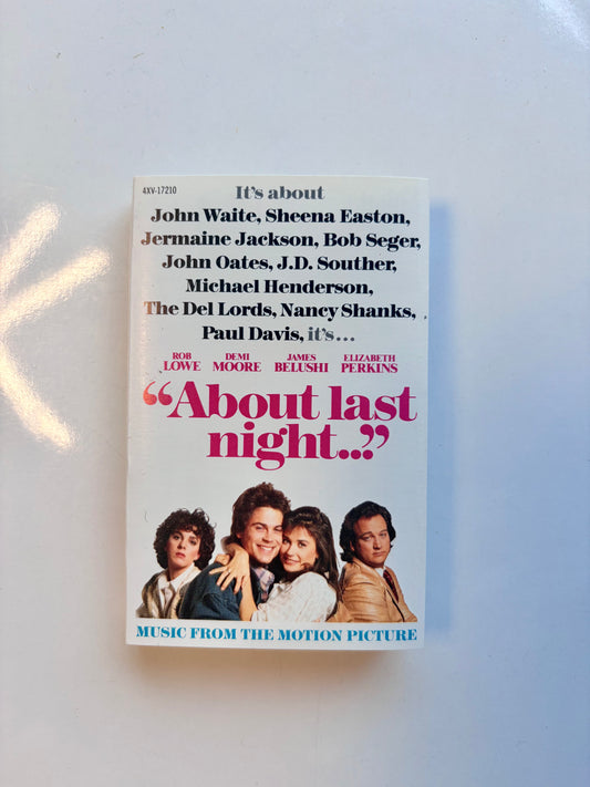 About Last Night, Soundtrack