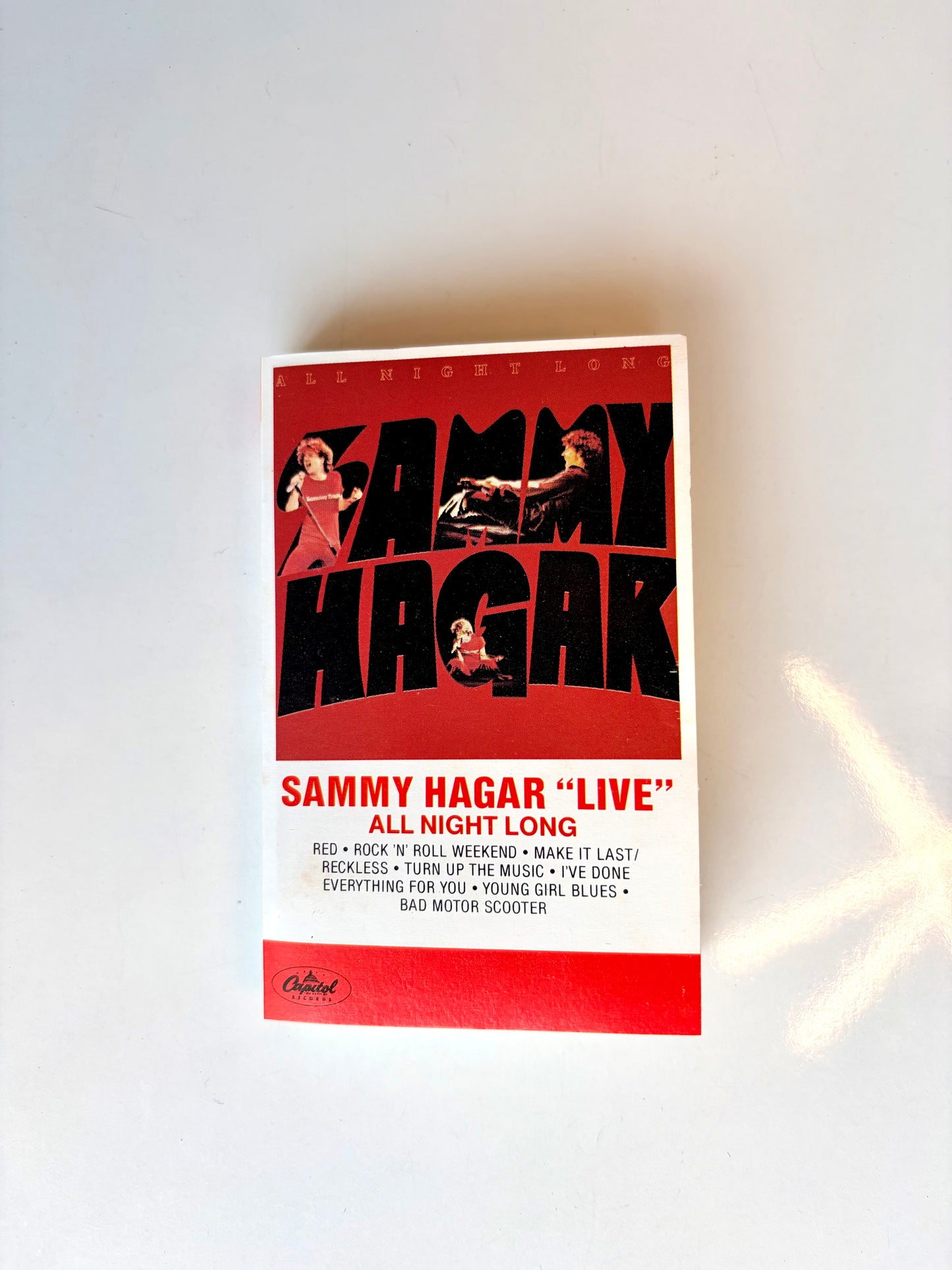 Sammy Hagar, "Live" All Night Long