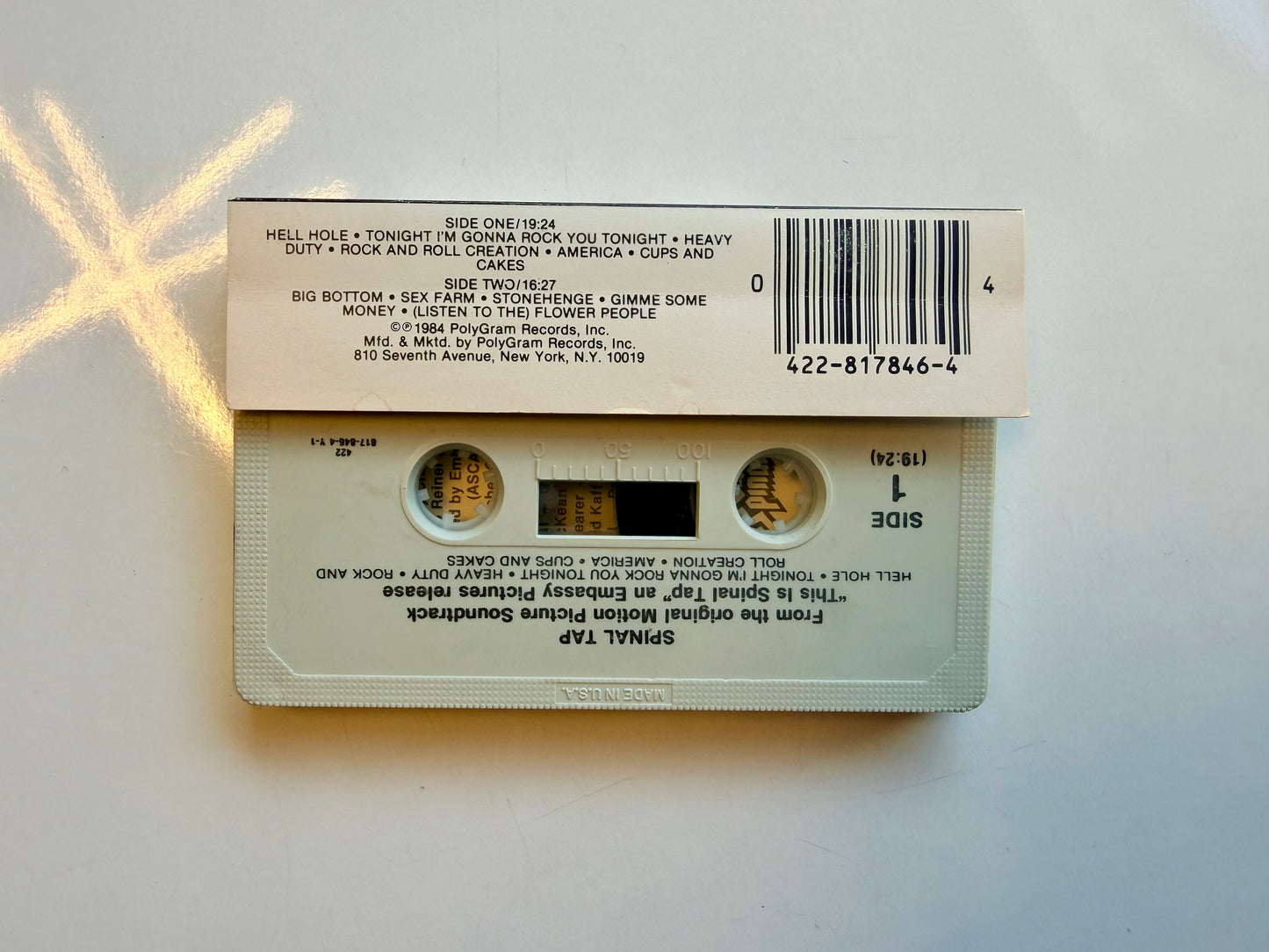 Spinal Tap soundtrack