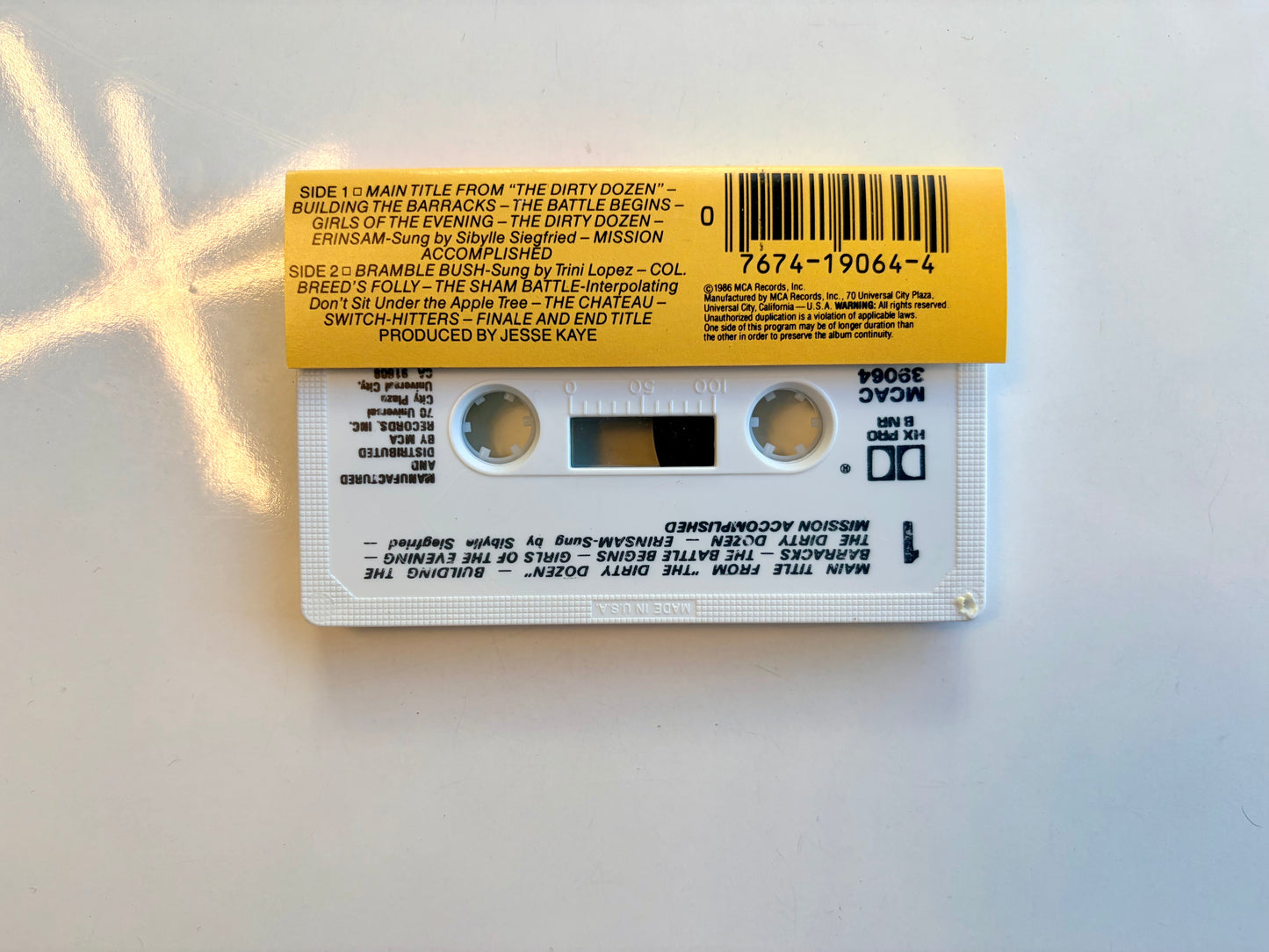 The Dirty Dozen soundtrack