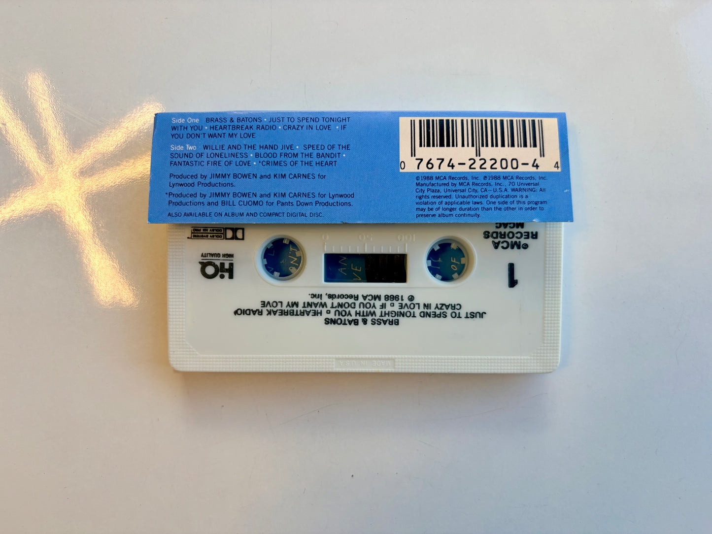 Kim Carnes, View From The House
