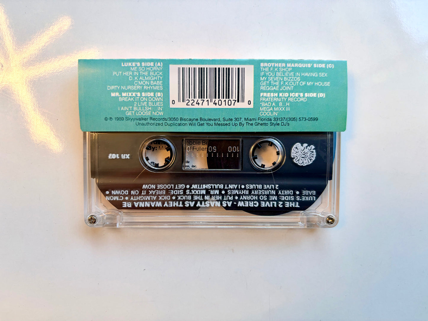 The 2 Live Crew, As Nasty As They Want To Be
