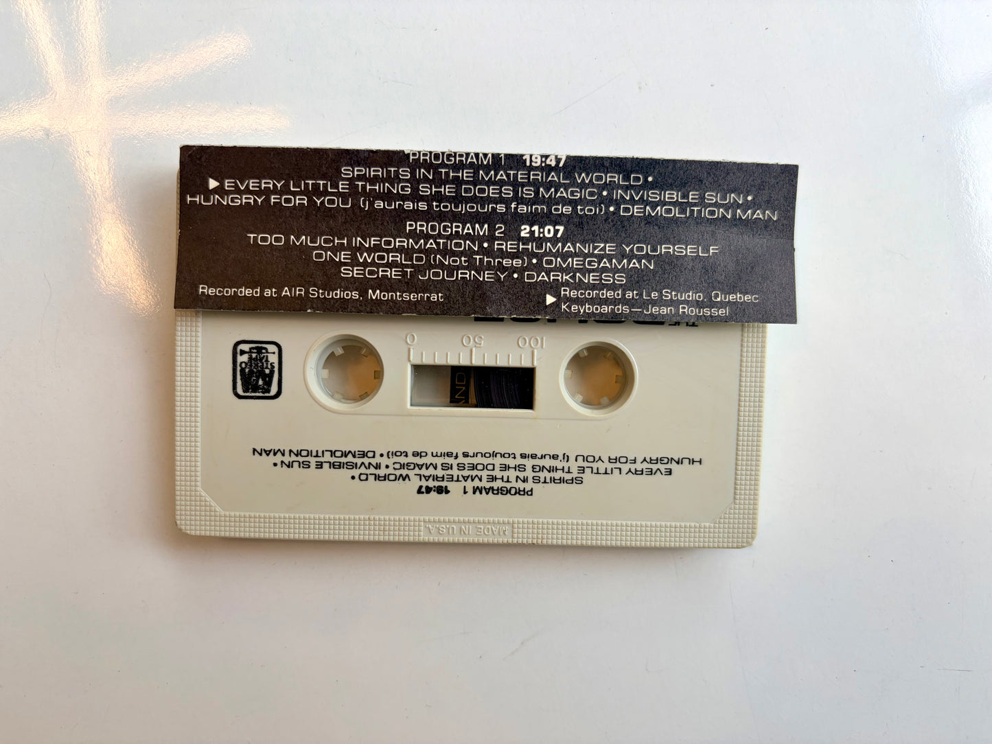 The Police, Ghost In The Machine