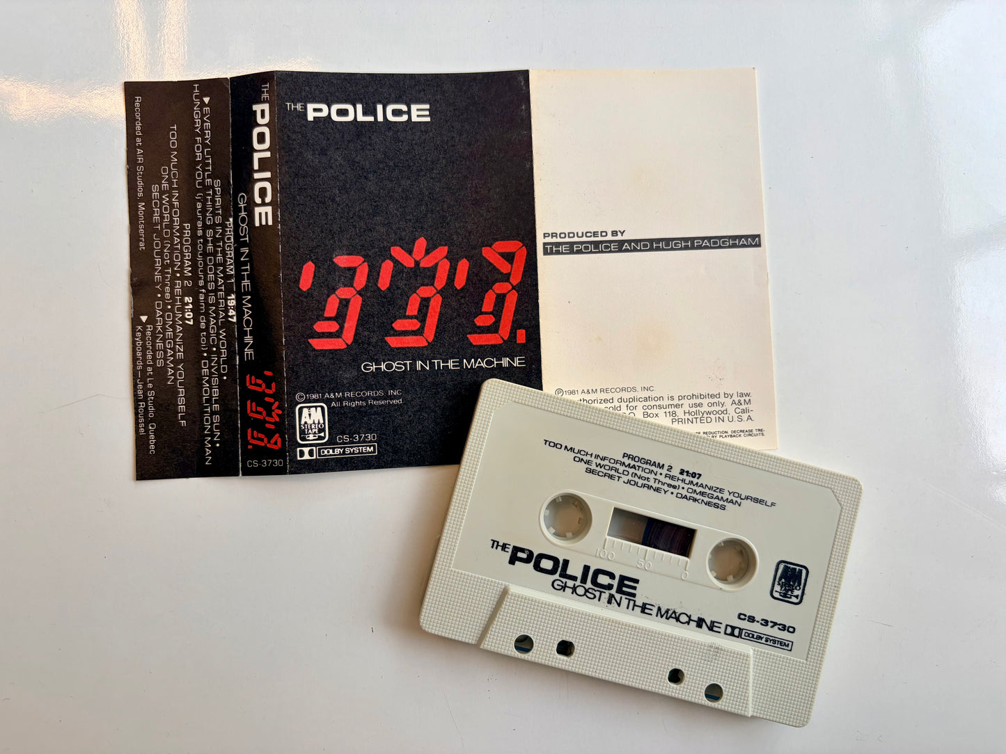 The Police, Ghost In The Machine