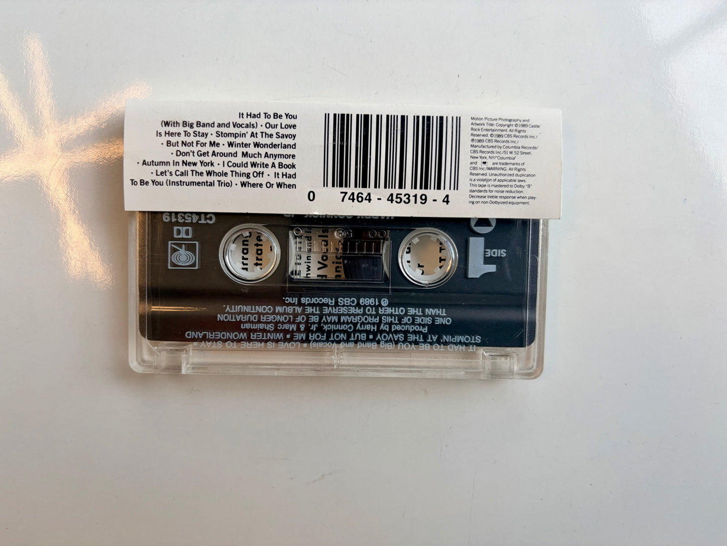 When Harry Met Sally soundtrack cassette