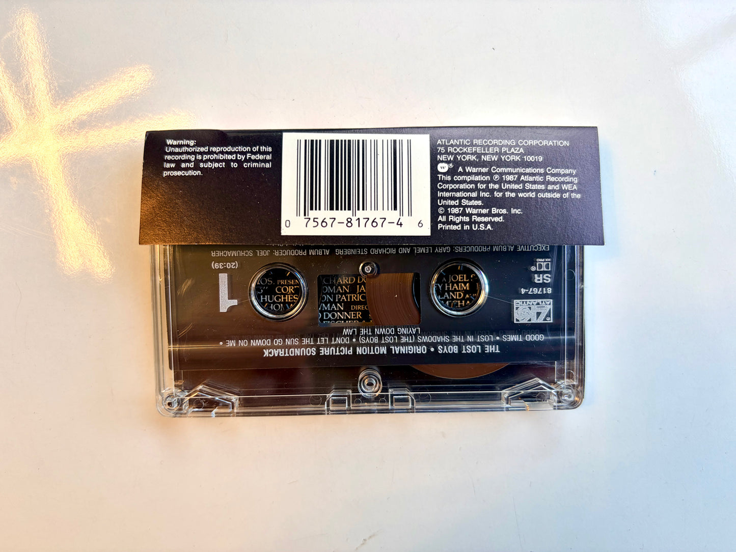 The Lost Boys soundtrack