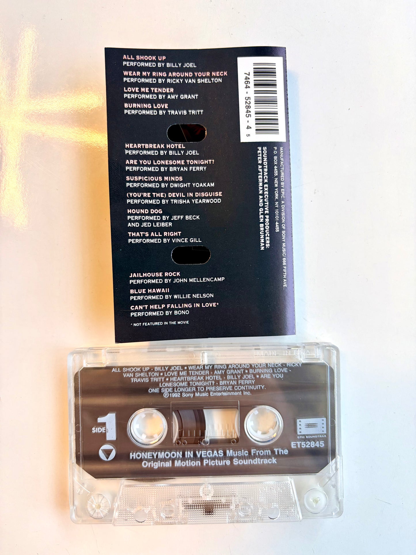 Honeymoon In Vegas soundtrack