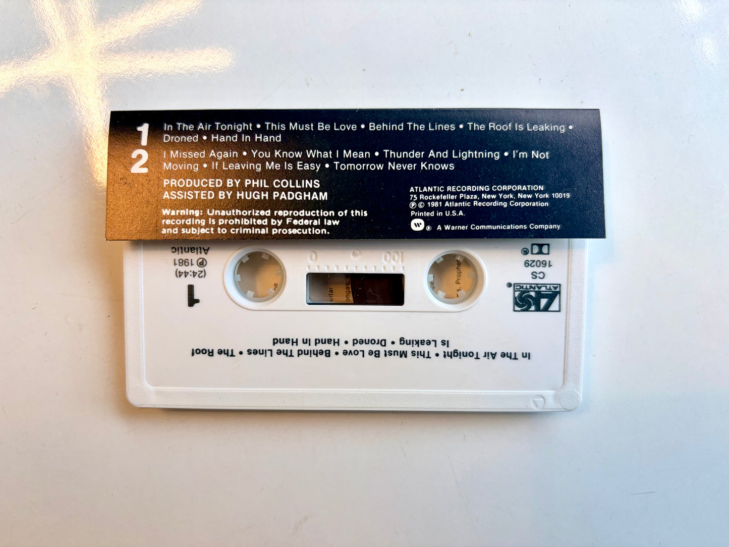 Phil Collins, Face Value