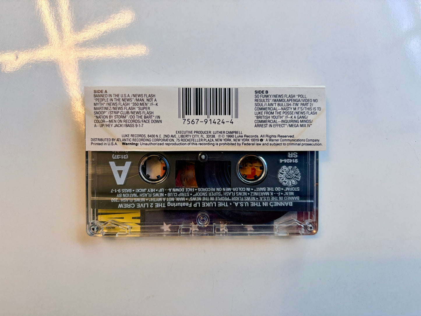 The Luke LP featuring The 2 Live Crew, Banned in the USA