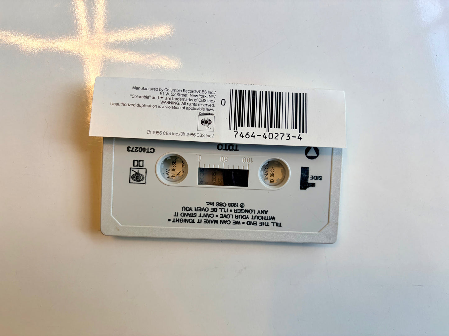 Toto, Fahrenheit