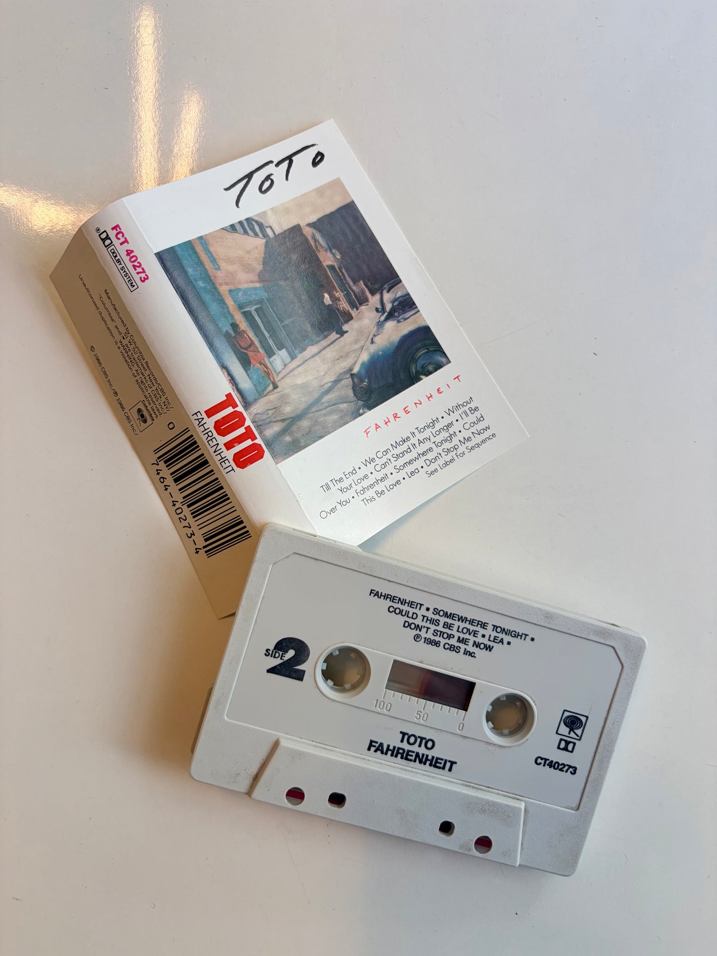 Toto, Fahrenheit