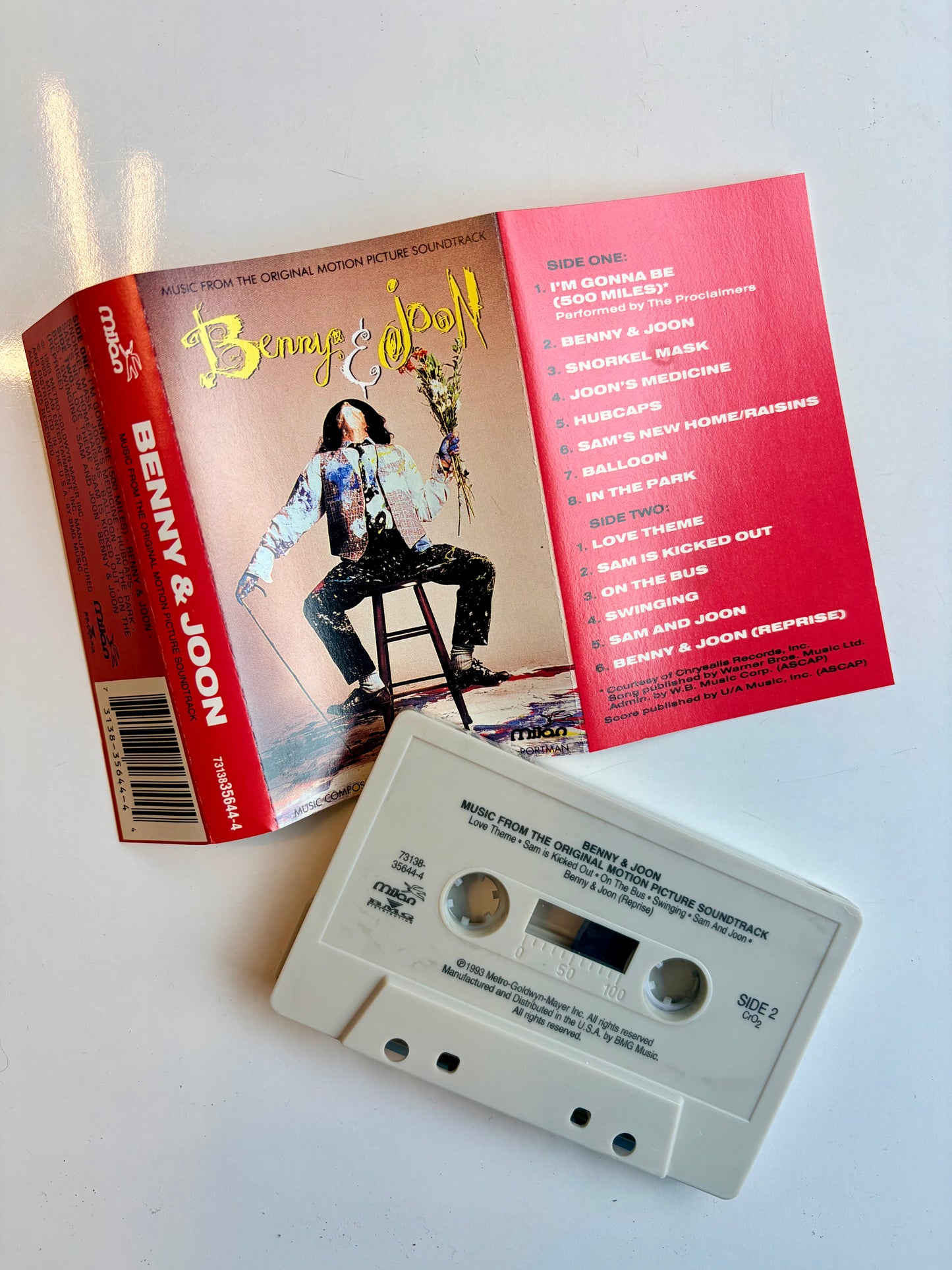 Benny & Joon soundtrack cassette
