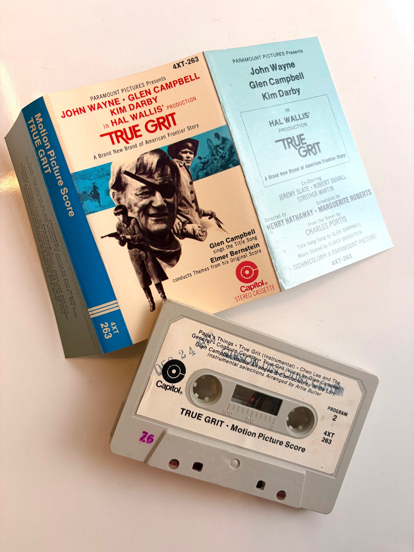 True Grit soundtrack cassette