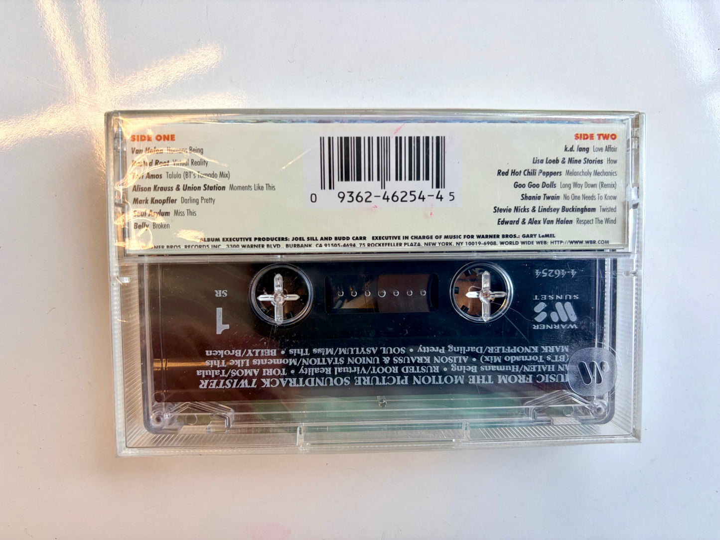 Twister movie soundtrack cassette