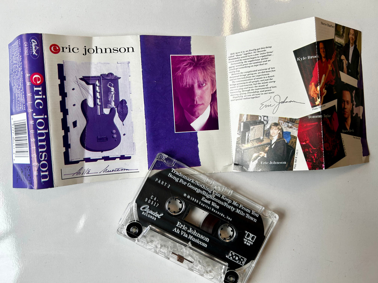 Eric Johnson, Ah Via Musicom