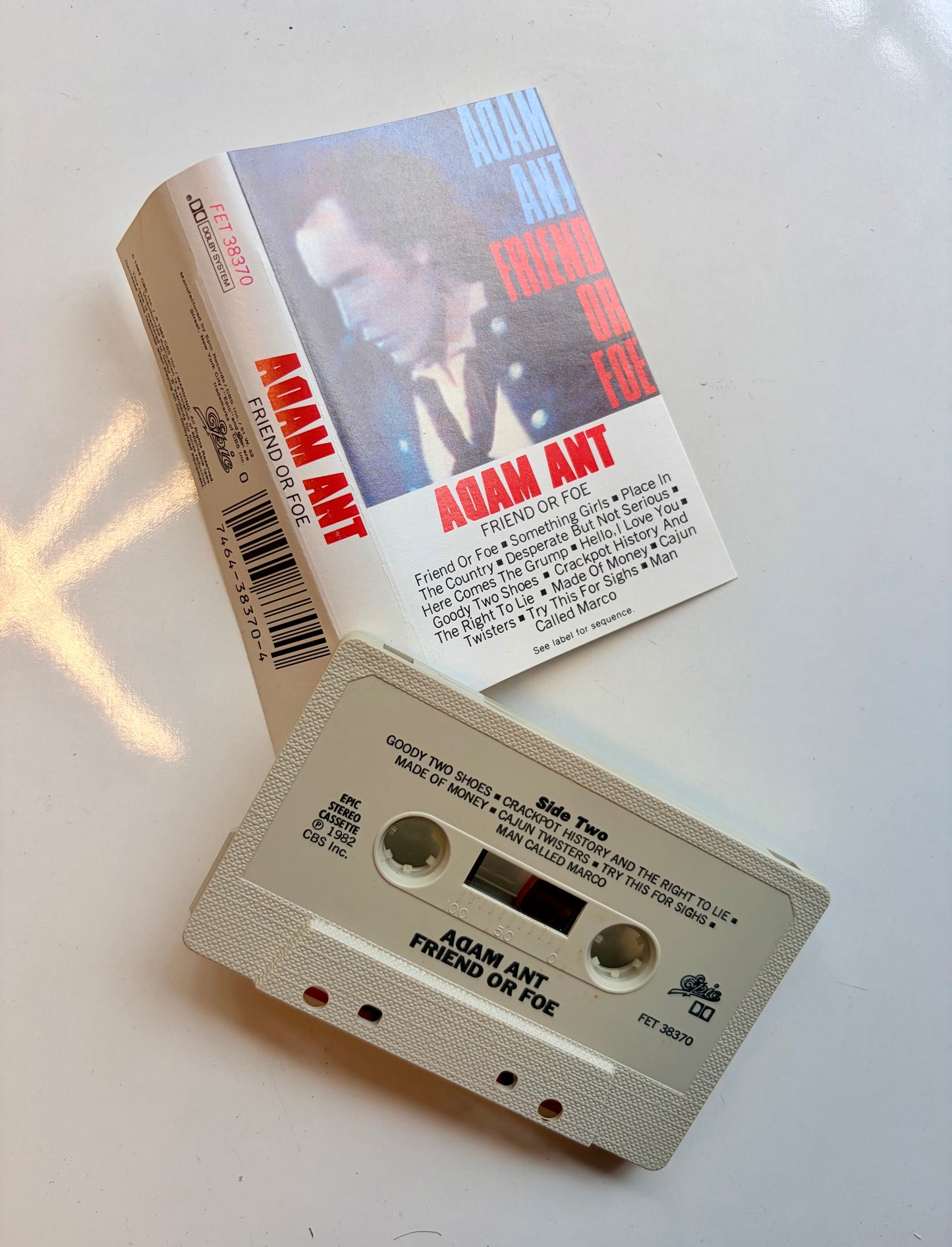 Adam Ant, Friend or Foe