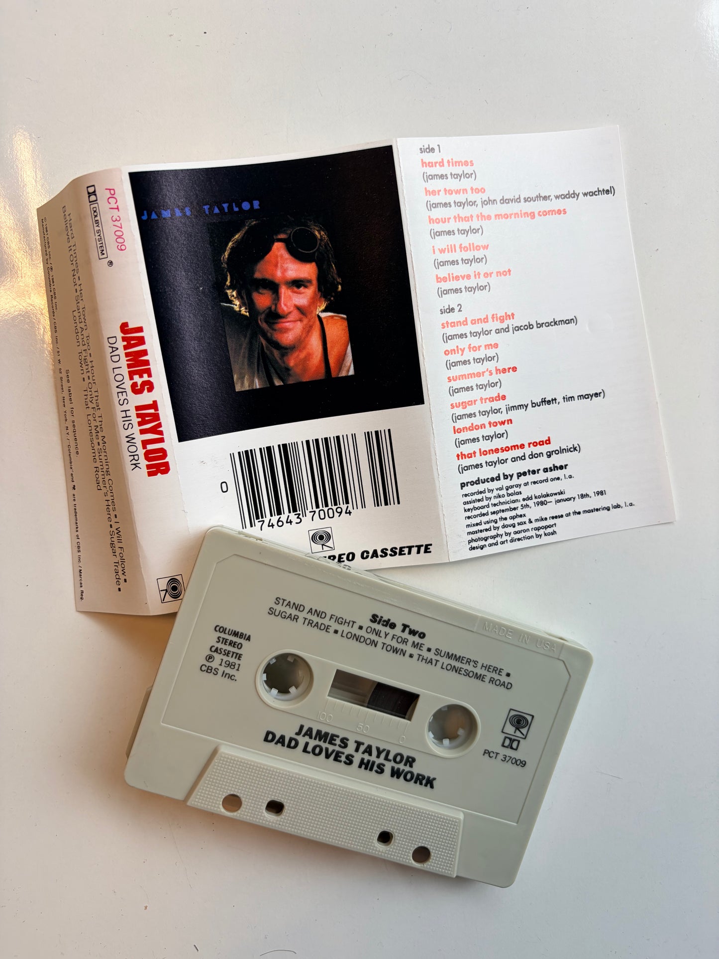 James Taylor, Dad Loves His Work