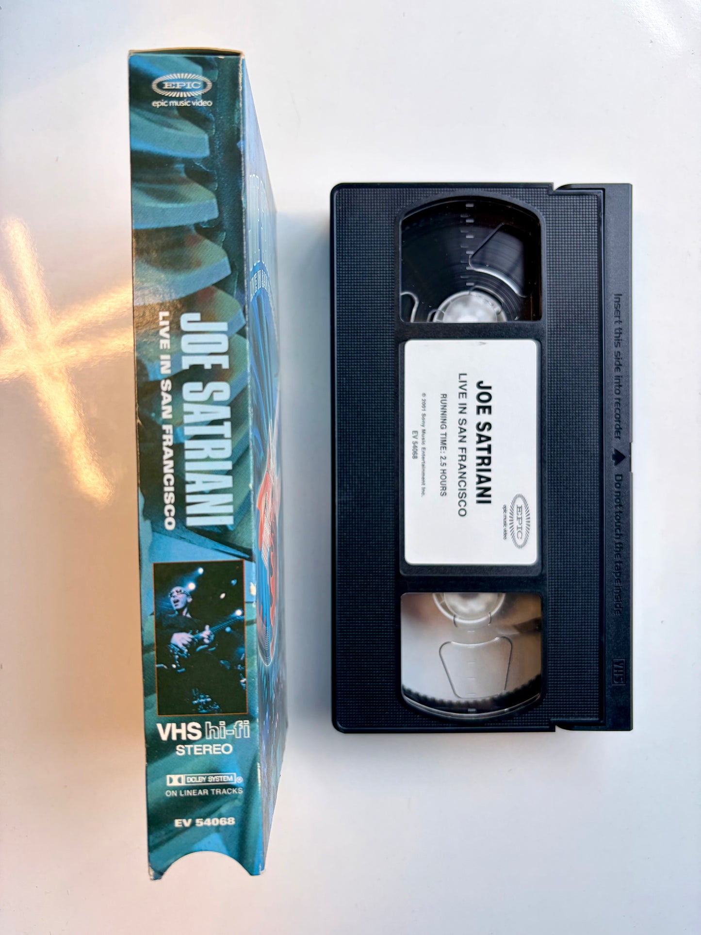Joe Satriani Live in San Francisco VHS