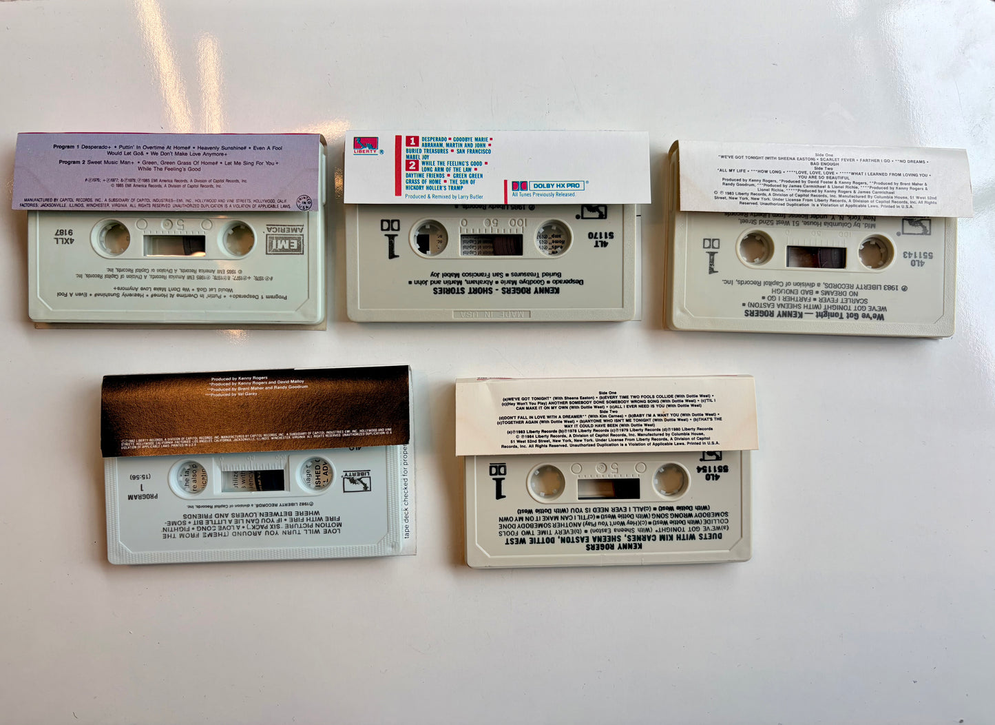 Kenny Rogers cassette bundle