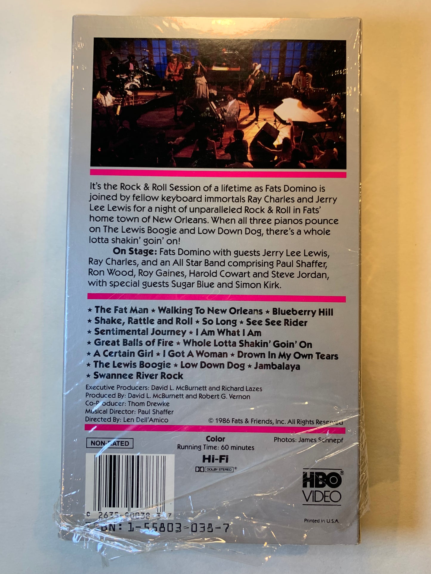 Fats Domino & Friends VHS concert