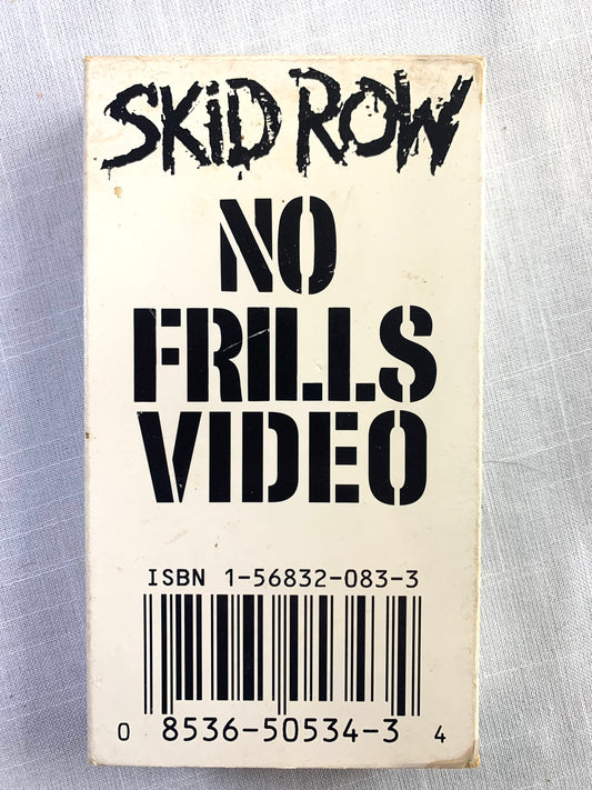 Skid Row no frills video