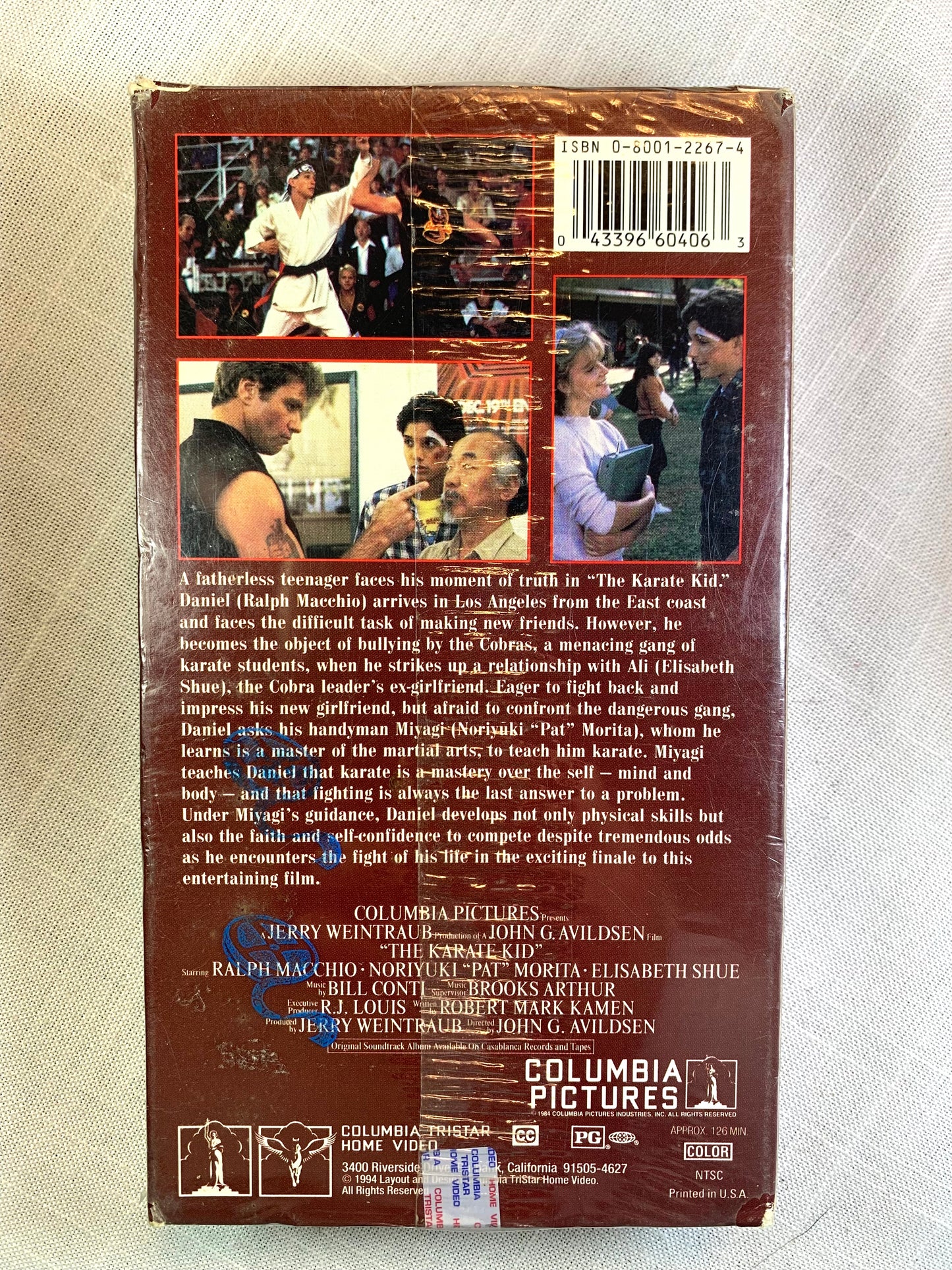 The Karate Kid, sealed