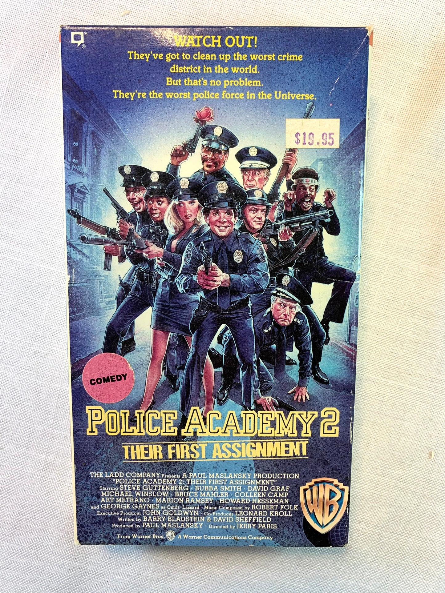 police academy 5 poster