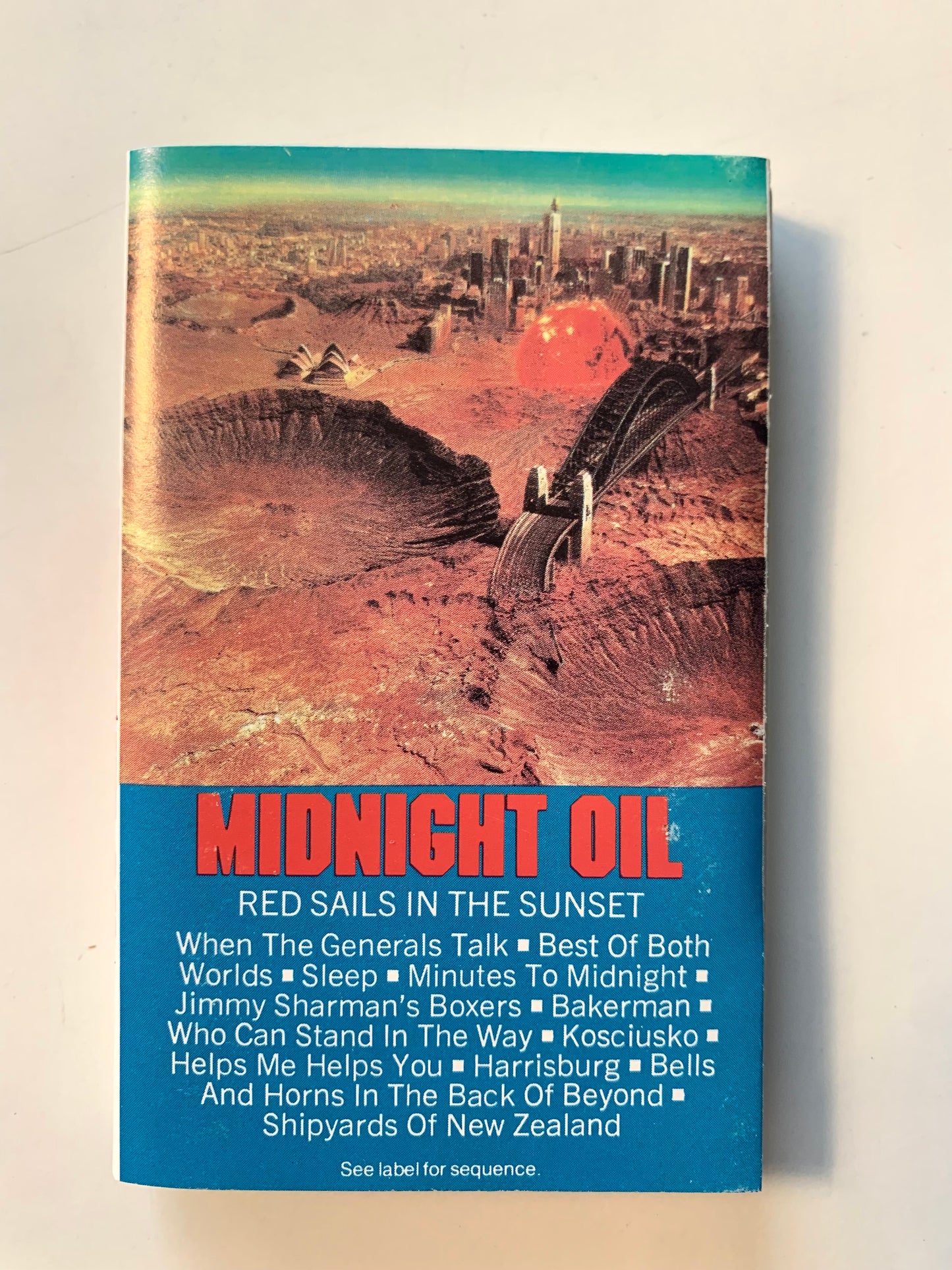 Midnight Oil, Red Sails in the Sunset