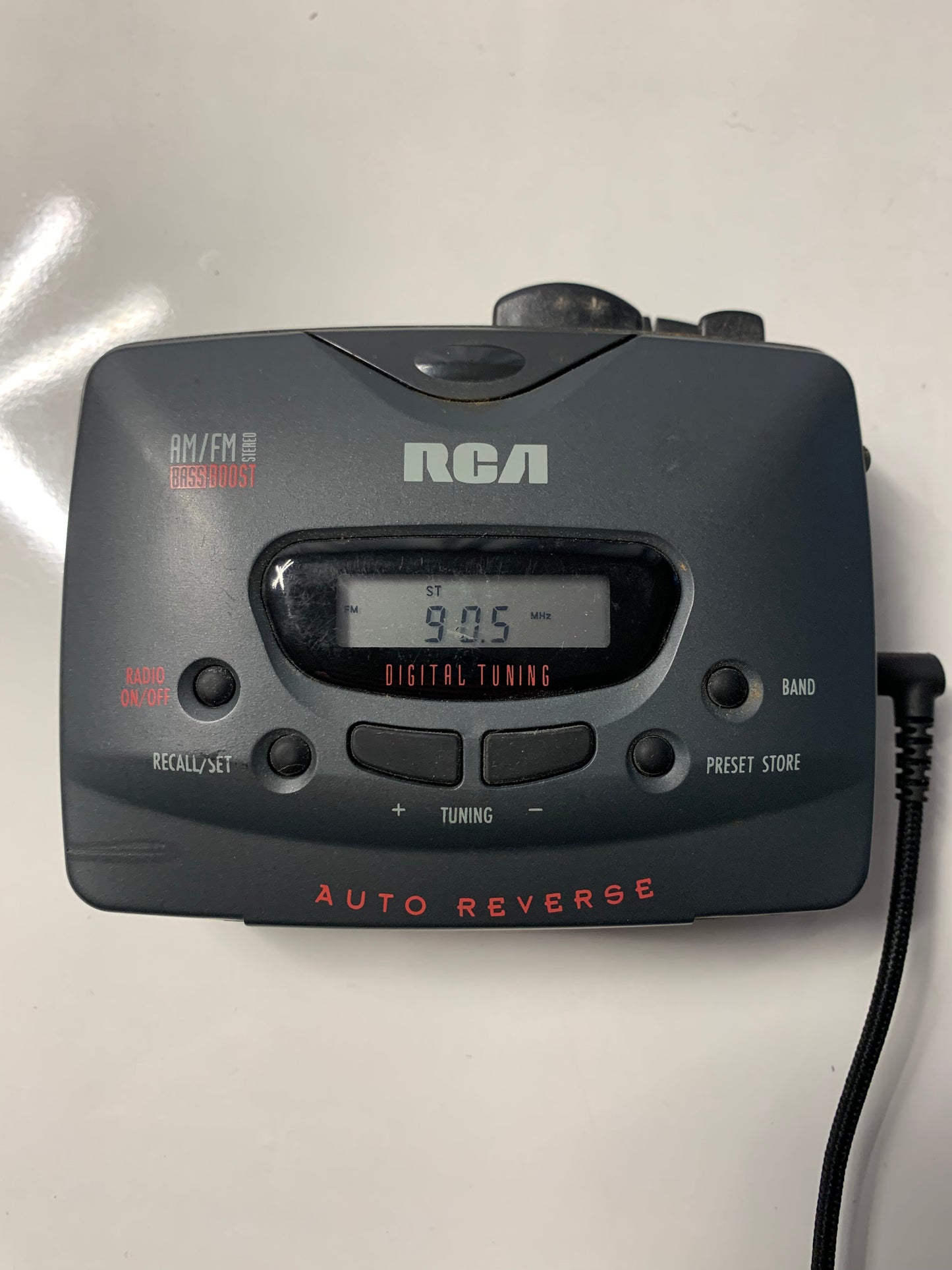 RCA portable cassette player