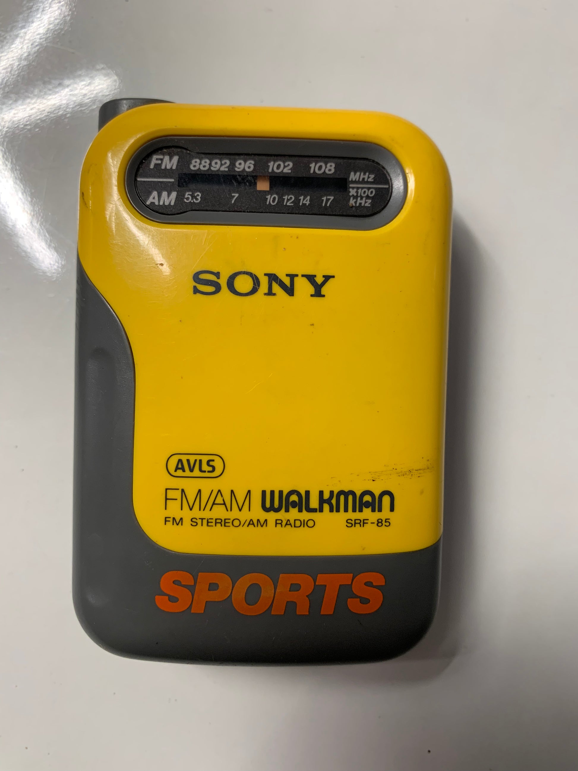 Sony Sports AM/FM Walkman – PlaybackTapes