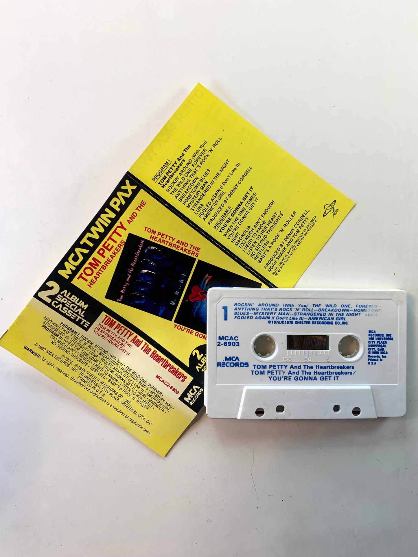 Tom Petty and the Heartbreakers, 2 Album cassette