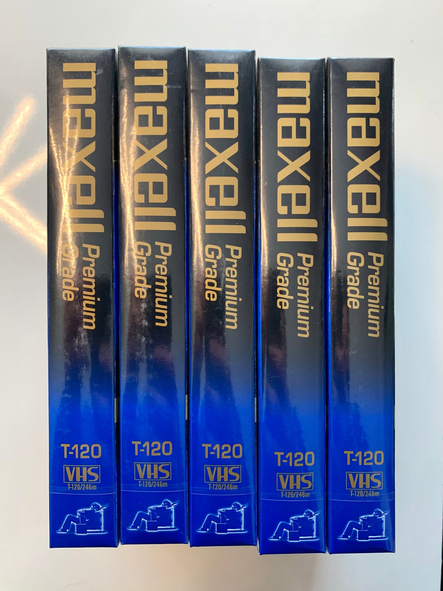 Maxell T-120 Blank Video Tapes